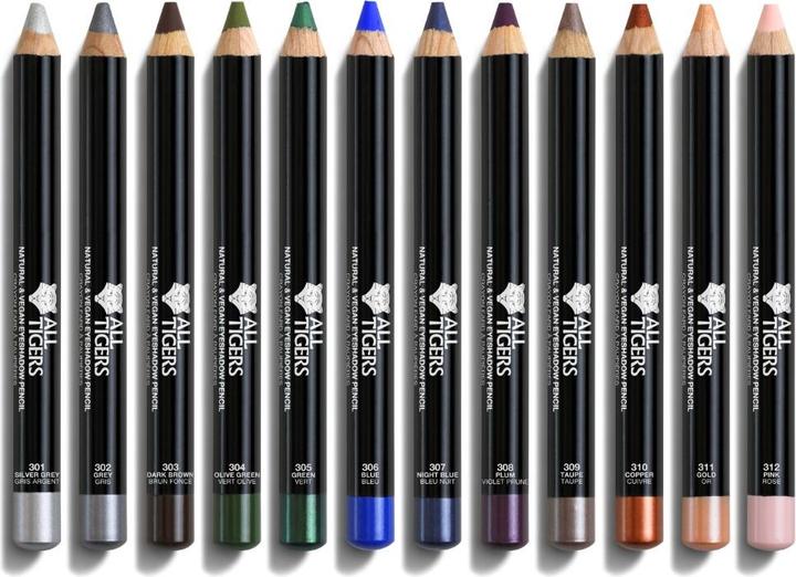 Produktbild All Tigers Natürlicher & Veganer Lidschatten (Grün)
