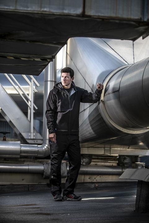 Actual product image Projob Wind and waterproof rain pants (S)