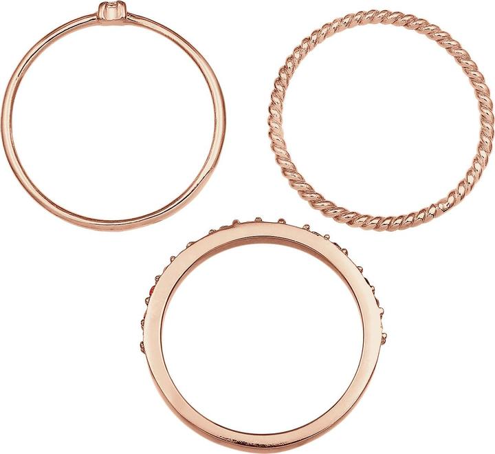 Produktbild Elli Kristall Ring, Multi-Color, Ring Set (52, 925 Silber)