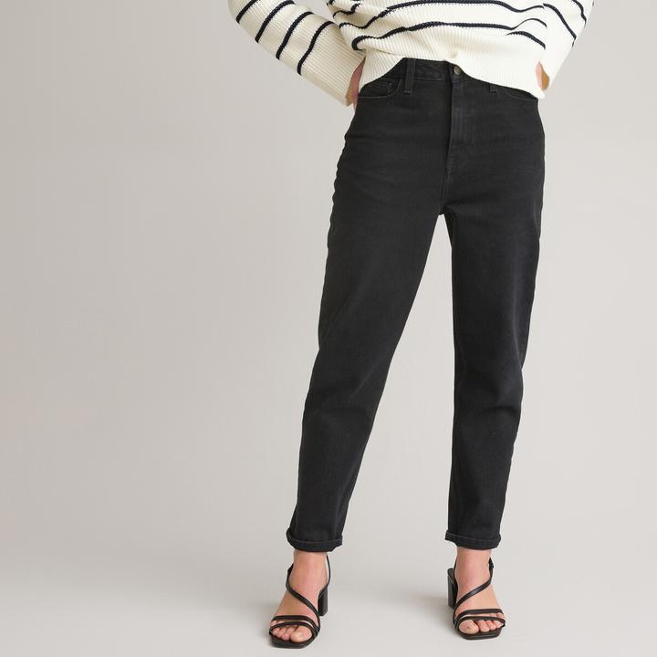 Produktbild La Redoute Collections Boyfit-Jeans mit hohem Bund (26)