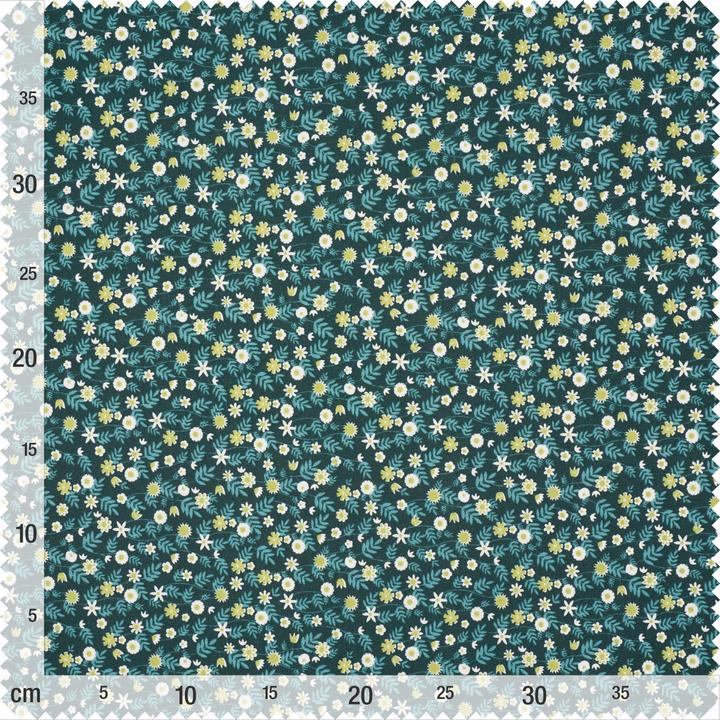 Image du produit VBS Tissu de coton "petites fleurs", largeur 140 cm, vendu au mètre