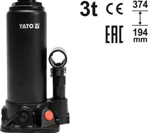 Produktbild Yato Hydraulic Bottle Jack 3t