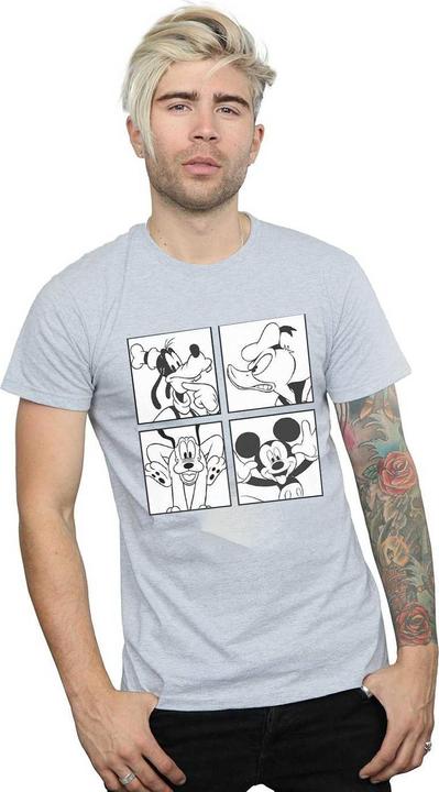 Produktbild Disney Mickey Donald Goofy And Pluto Boxed TShirt (XXL)