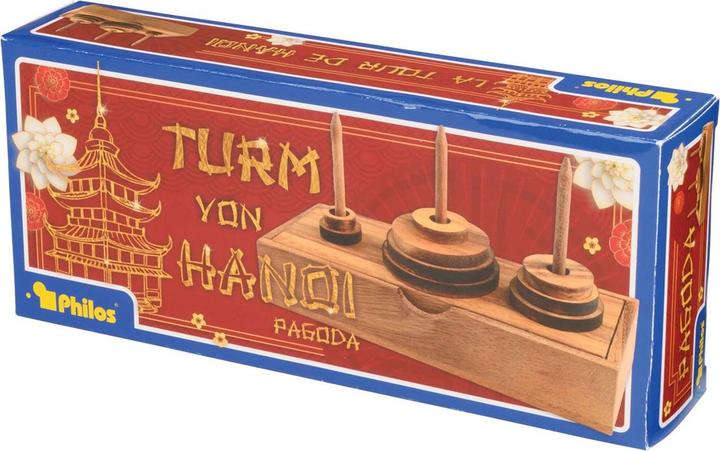 Produktbild Philos Turm von Hanoi (Deutsch, Französisch, Italienisch, Englisch)