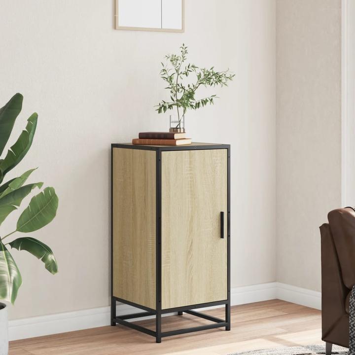 Produktbild VidaXL Sideboard Kommode Anrichte Beistellschrank Sonoma-Eiche Holzwerkstoff (35.5 x 35 x 76 cm)