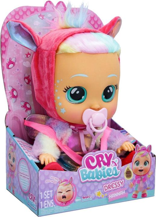 Produktbild IMC Toys 88436 IMC-CRY BABIES DRESSY FANTASY HANNAH