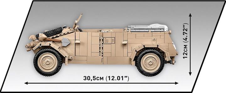 Produktbild Cobi H.C. WWII Kübelwagen Typ 82 1:12 - 1290T