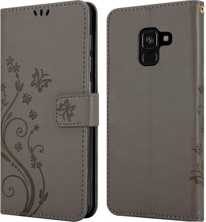 Produktbild Cadorabo Flower Book Cover (Samsung Galaxy A8 (2018))