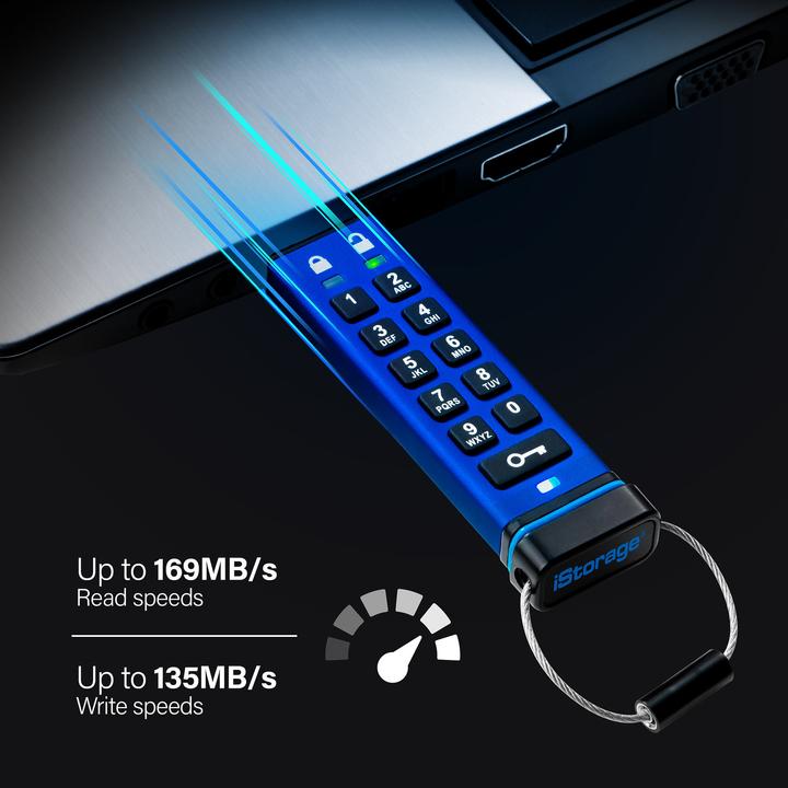 Actual product image iStorage Datashur Pro (64 GB, USB-A)