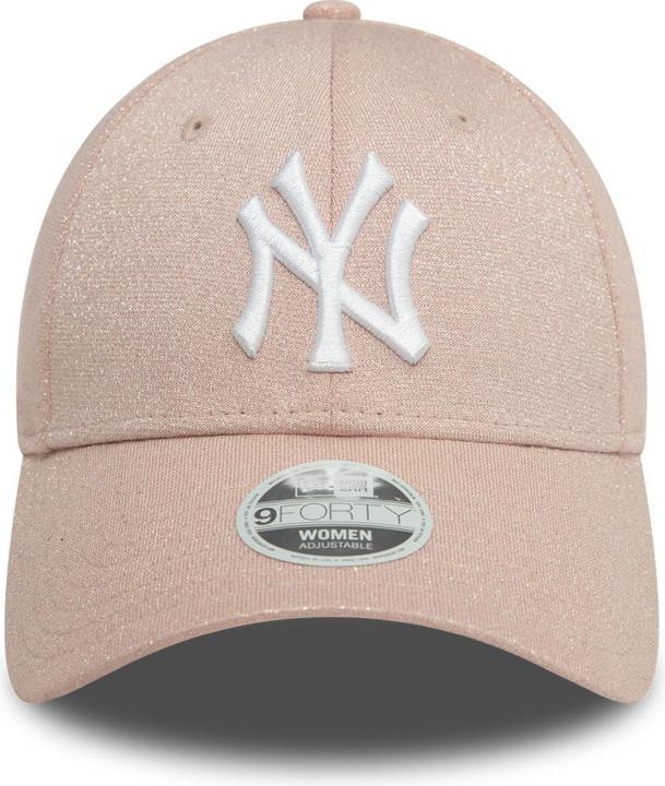 Produktbild New Era 9Forty Damen Cap - GLITTER New York Yankees rosa