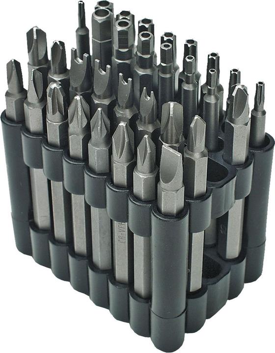 Actual product image Mannesmann Bit set (Cross Phillips PH M1, Cross Phillips PH M2, Cross Pozidriv PZ M1, Cross Pozidriv PZ M2, Cross Pozidriv PZ M3, Screw slot M6, Hexagon socket TX with hole M8, Hexagon socket TX with hole M10, Hexagon socket TX With hole M15, Hexagon socket TX with hole M20, Hexagon socket TX With hole M25)