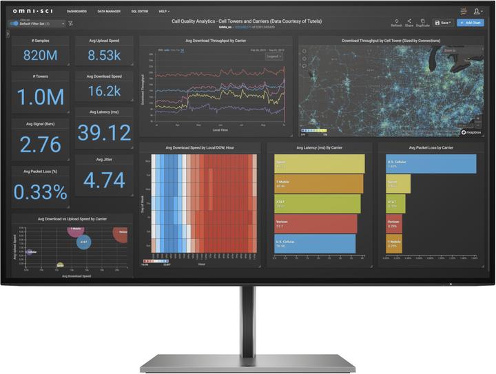 Produktbild HP Z27q G3 QHD – 27" 2560x1440 QHD 350-nit AG, IPS, DisplayPort (2560 x 1440 Pixel, 27")