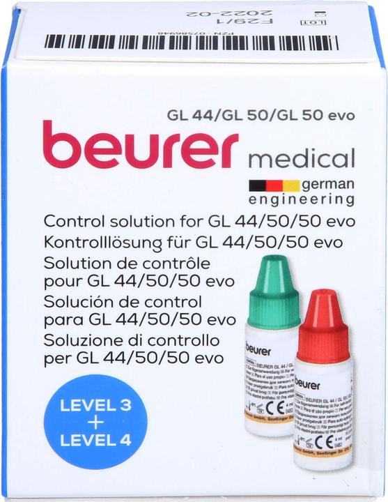 Produktbild Beurer GL 445055 evo Kontrolllösung LEVEL 3 LEVEL 4 (Kontrolllösung)