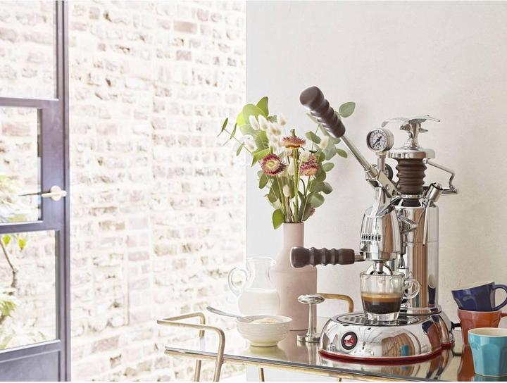 Produktbild La Pavoni LPLESE01EU, Espressomaschine Esperto Edotto, Cuivre/chrome/or