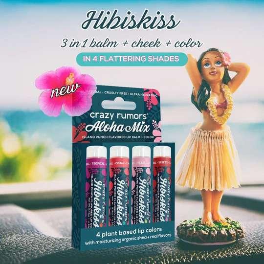 Actual product image Crazy Rumors Aloha Mix Lip Balm (Balm, 2 ml)
