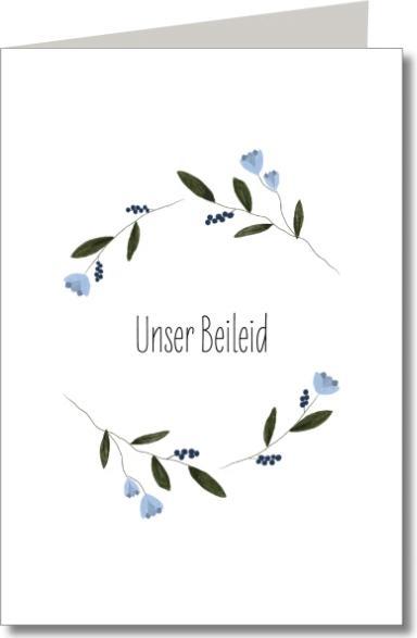 Image du produit Keitcards Carte de deuil nos condoléances