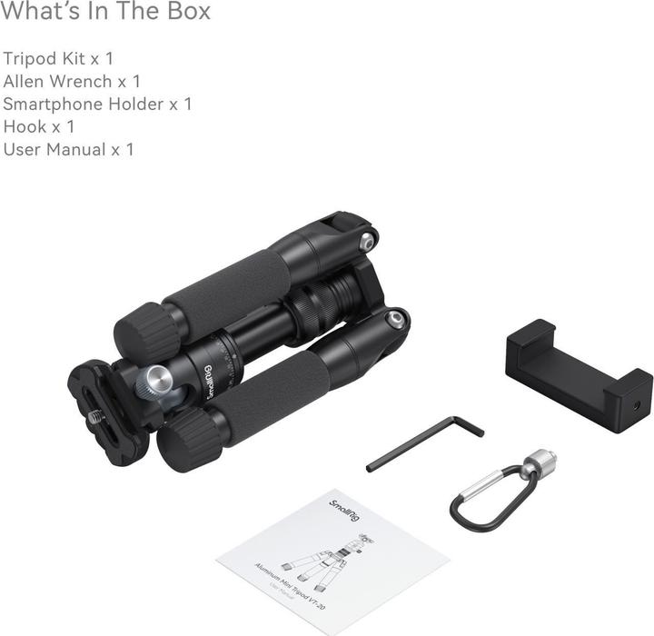 Actual product image SmallRig VT-20 (Metal, Plastic)