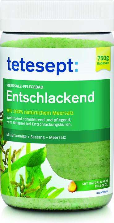 Tetesept Badesalz Entschlackend (750 ml, Badesalz)