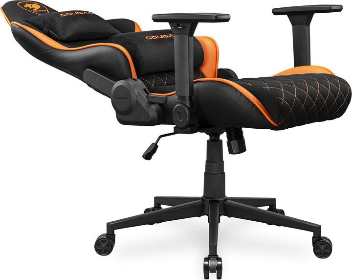 Actual product image Cougar Armor One V2 F gaming chair, PVC/fabric, black/orange
