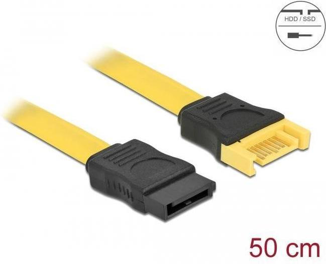 Actual product image Delock SATA-3 extension cable