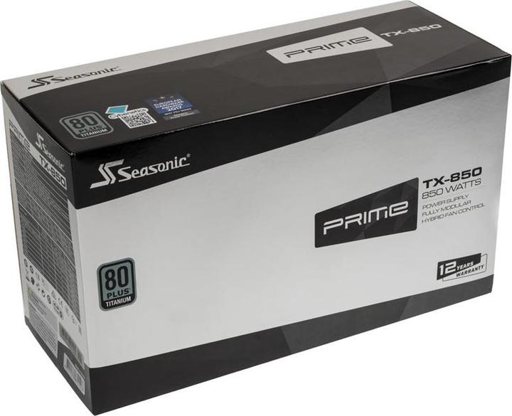 Produktbild Seasonic Prime TX-850 (850 W)