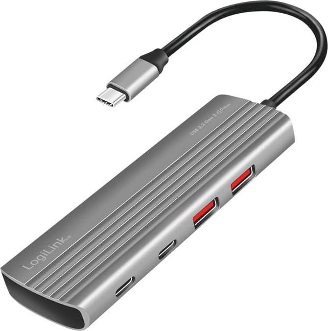 Actual product image LogiLink UA0414 (USB-C, 10 Ports)