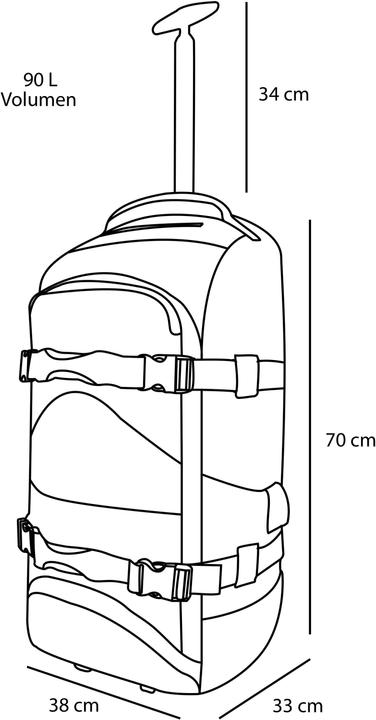 Produktbild Normani Reisetrolley (90 l)