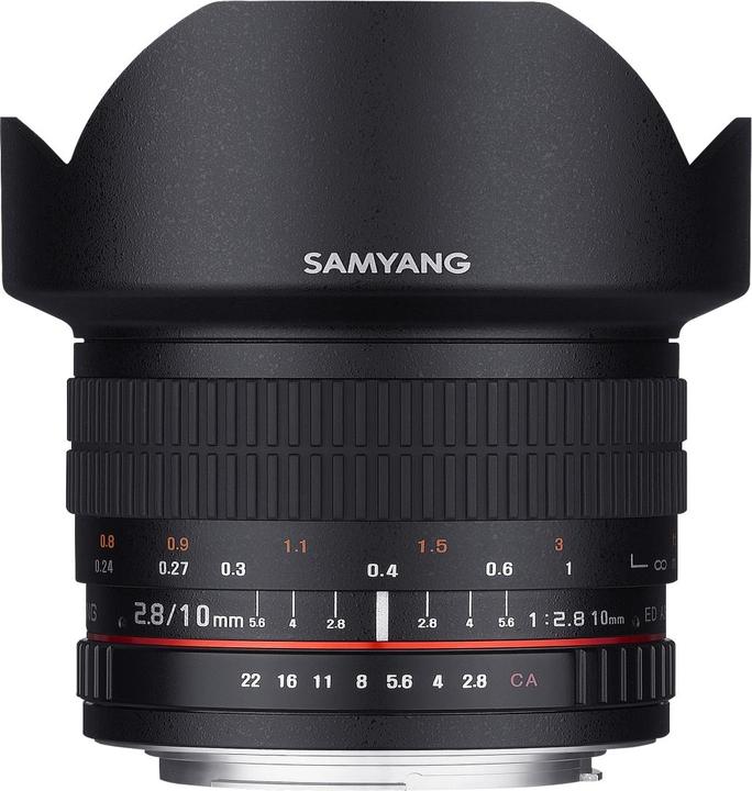 Samyang 10mm f/2.8-22 MFT (Micro Four Thirds, APS-C / DX)
