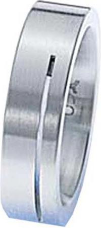 Xen Bandring mit Schlitz mattiert 6 mm
