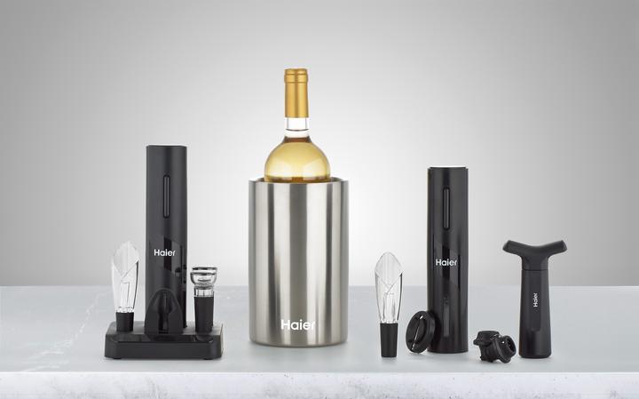 Produktbild Haier Elektrisches Weinset mit USB Stick (Weinbelüfter, Weinpumpe)