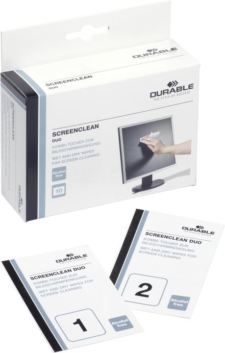 Produktbild Durable Screenclean Duo (10 x)