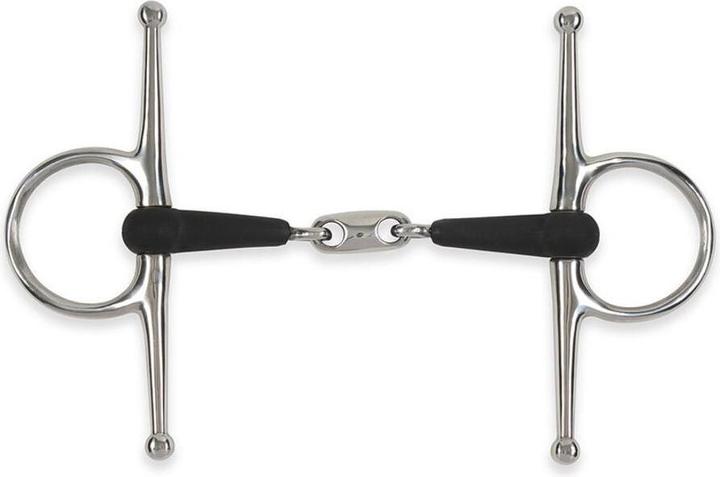 Actual product image Equirubber Equikind+ Double Broken Thigh Snaffle