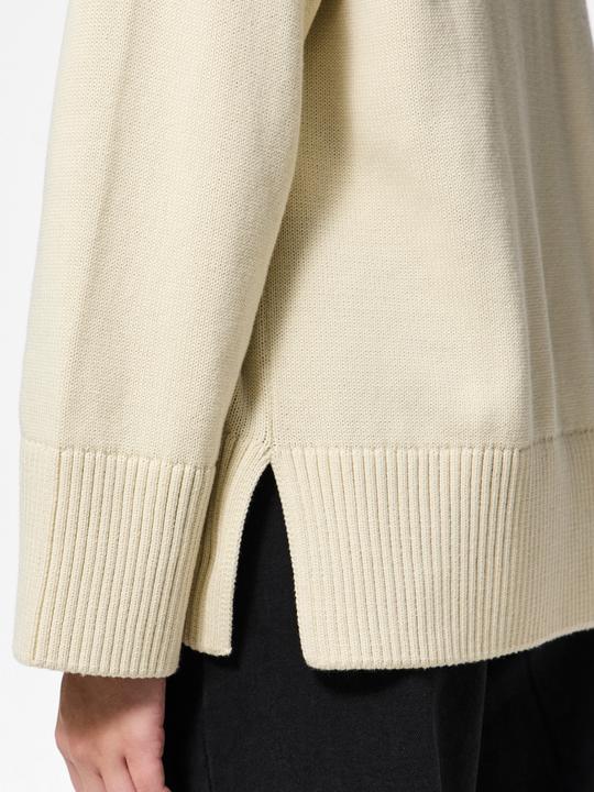 Produktbild Pieces Pcava Ls O-Neck Slit Knit Noos (L)