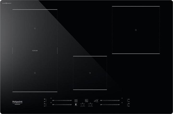 Image du produit Hotpoint HS 1377C CPNE Noir Intégré 77 cm Table de cuisson à induction 4 zone(s)