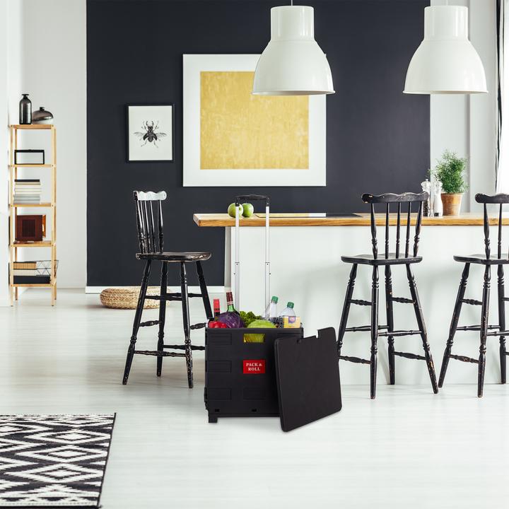 Actual product image Relaxdays Shopping trolley foldable