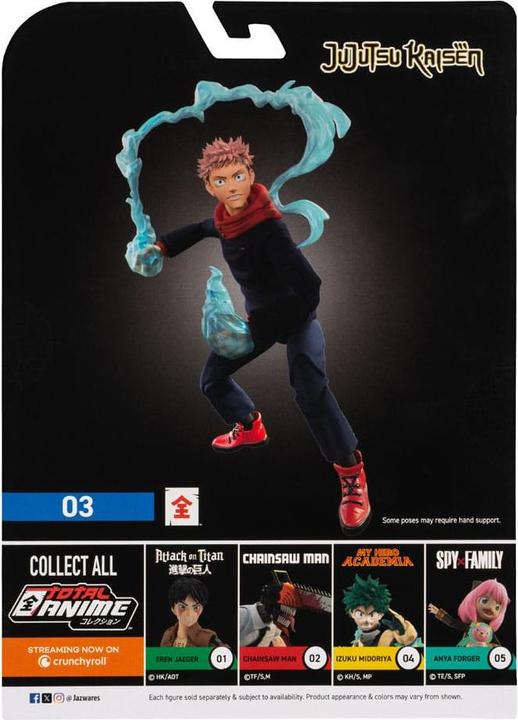 Produktbild Jazwares FIG 16.5CM ITADORI JKAISEN