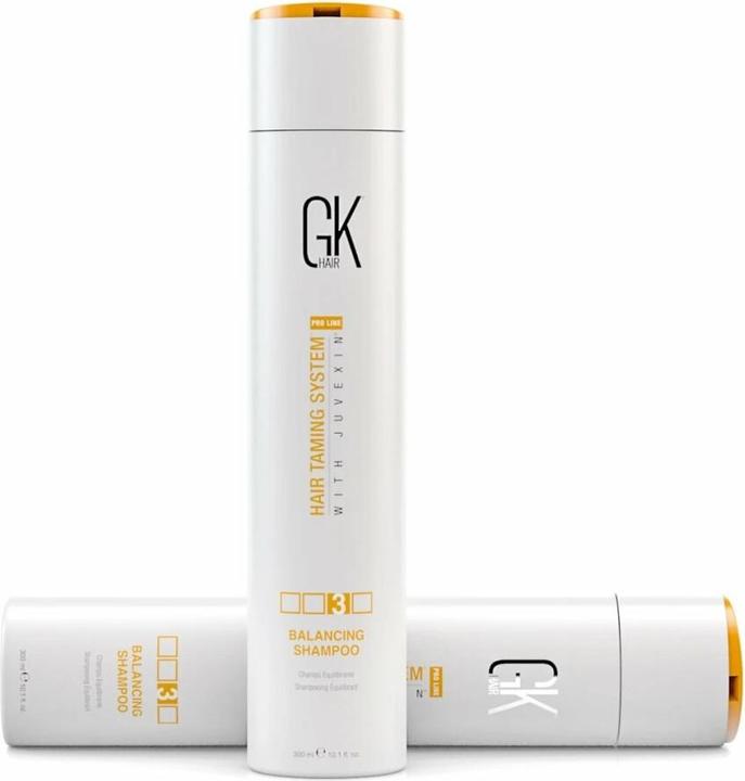 Immagine prodotto Gk Hair Siero per capelli anti-crespo all'olio di argan 100% organico Global Keratin 1.69 Fl Oz/50ml (300 ml, Shampoo liquido)