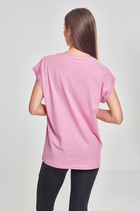 Actual product image Urban Classics Ladies Extended Shoulder Tee (L)