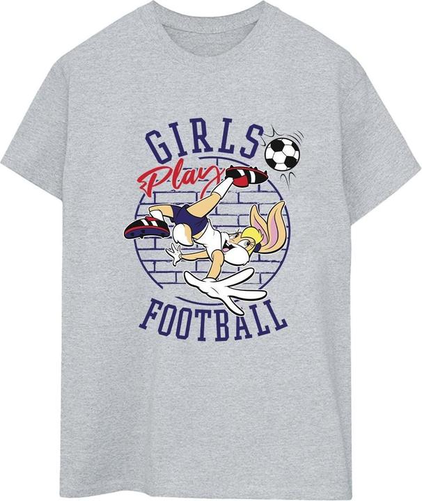 Looney Tunes Lola Bunny Girls Play Football TShirt