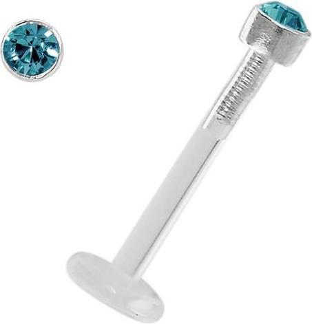 Immagine prodotto Bijouteria Piercing (Bioplastica, Argento 925, Cristallo Swarovski)