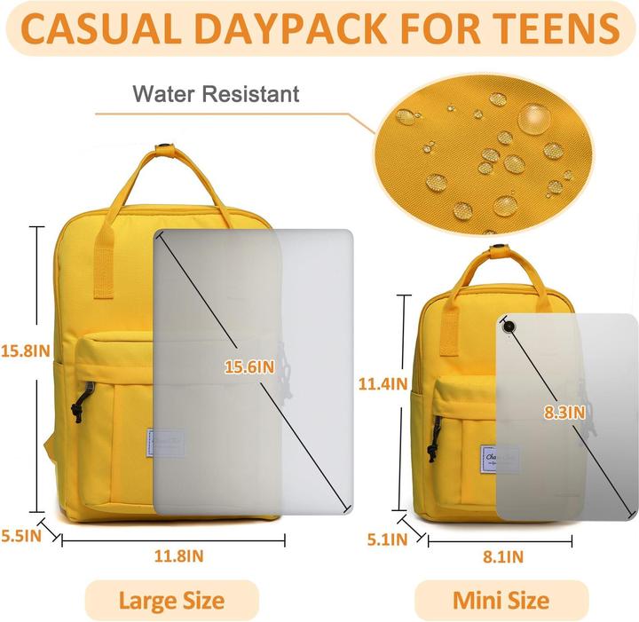 Actual product image Only-Bags.Store School backpack for teenagers, lightweight and waterproof school backpack, multifunctional (8.90 l)
