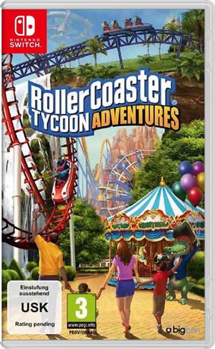 Atari Rollercoaster Tycoon Adventures (Switch, Multilingual)