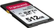 Immagine prodotto Transcend Scheda SD SDXC SDC340S 160/90 MB/s (512 GB, SDXC, U3, UHS-I)