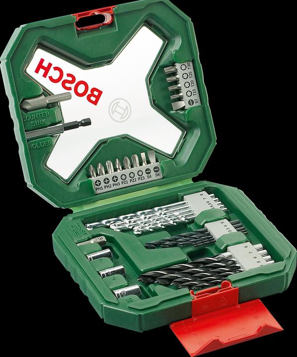 Actual product image Bosch Zubehör X - Line Classic drill and bit set 34 pieces (2 mm, 5.5 mm, 5 mm, 6 mm, 7 mm, 8 mm, 4 mm, 3 mm)