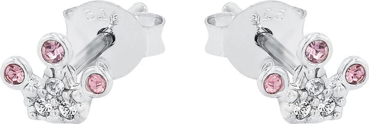 Image du produit Prinzessin Lillifee Boucles d'oreilles pour filles, argent 925 sterling, verre | couronne (Argent 925)