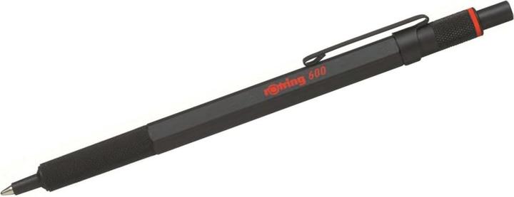 Actual product image Rotring Biros 600 Juodas, M-Juodas gift box (Black, 1 x)