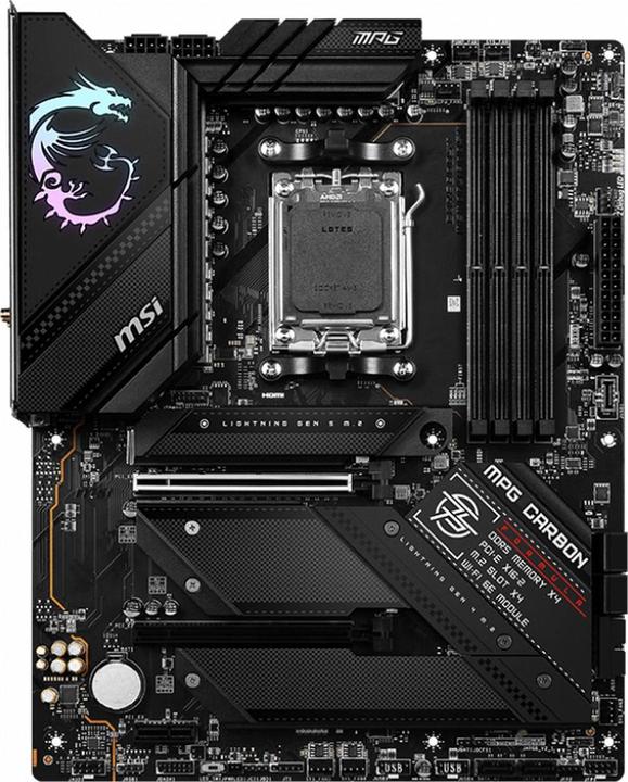 Actual product image MSI MPG B650 Carbon WIFI (AM5, AMD B650, ATX)