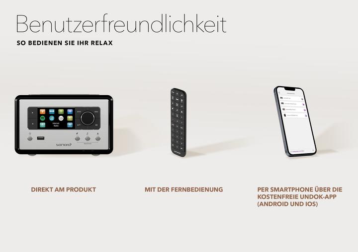 Image du produit Sonoro Relax X (DAB+ DAB, FM, Bluetooth, WiFi)