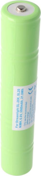 Actual product image AccuCell Rechargeable battery Streamlight SL-20X Rechargeable battery, SL20, IMT-3500D