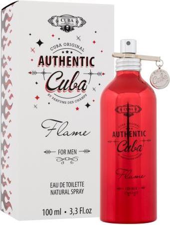 Actual product image Cuba Authentic Flame (Eau de toilette, 100 ml)